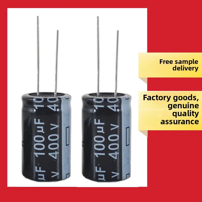 400V 100μF 16×30, 18×30, 18×26, 13×36, High-Frequency Low-ESR Aluminum Electrolytic Capacitor