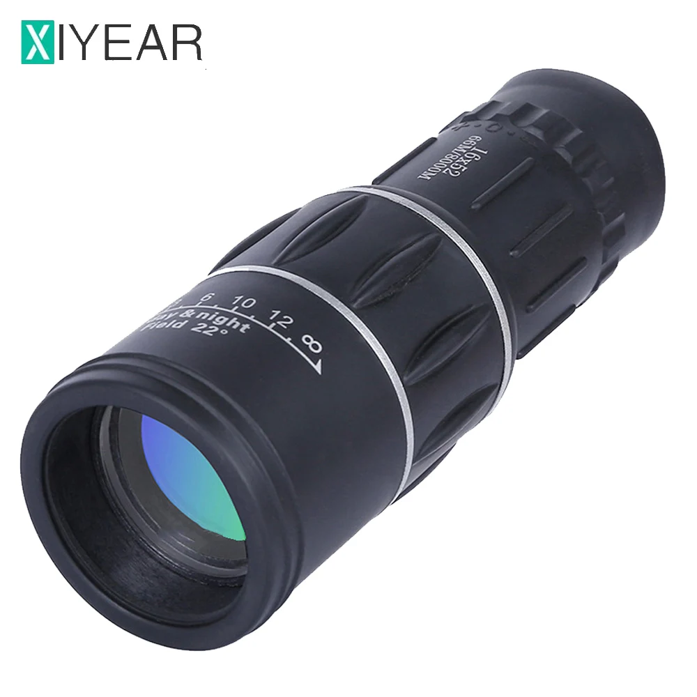 16X52 Monocular Telescope High Powered Prism Compact Monoculars For Adults Kids HD Monocular Scope For Outdoor Activity