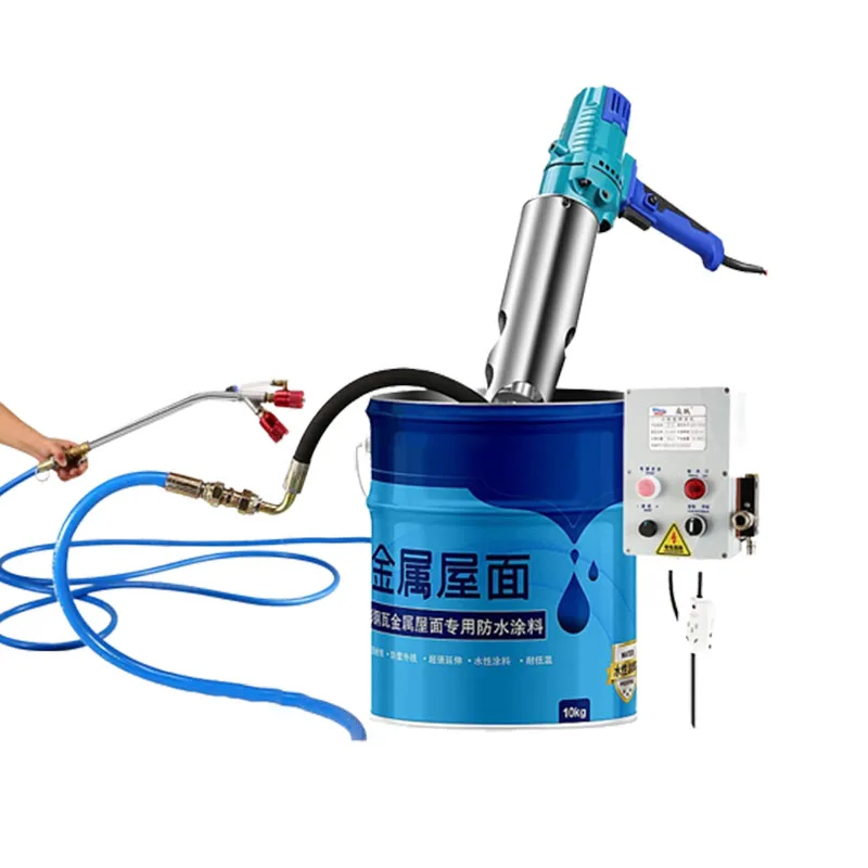 Portable Polyurethane Putty Cement Grouting Machine High Pressure Waterproof Spraying Machine Multifunctional Spraying Tool