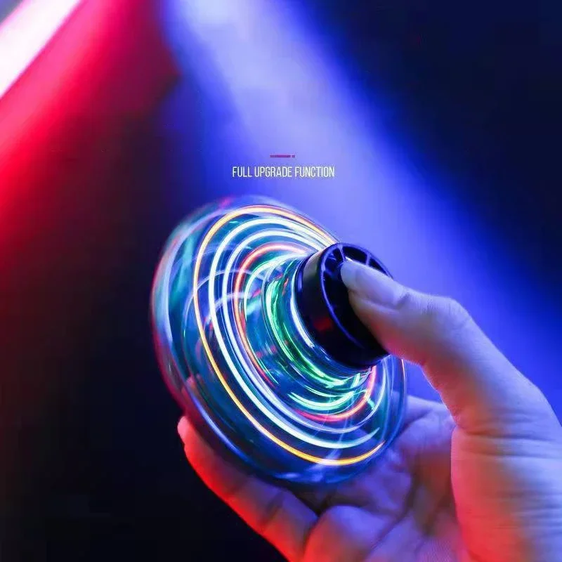 Gyroscope sensing toy, fun floating luminous gyroscope, stress reducing toy, children's birthday toy, gift