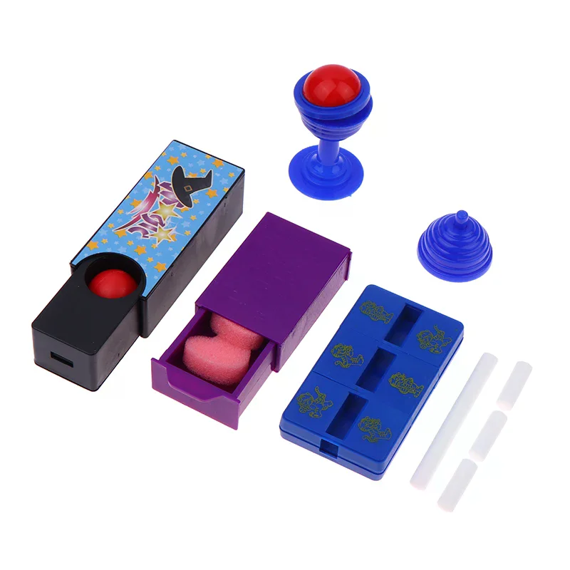 1Pc Gadget Divertenti Giocattoli per bambini Scatola magica variabile Interazione puzzle Primo piano Puntelli magici Trucchi classici
