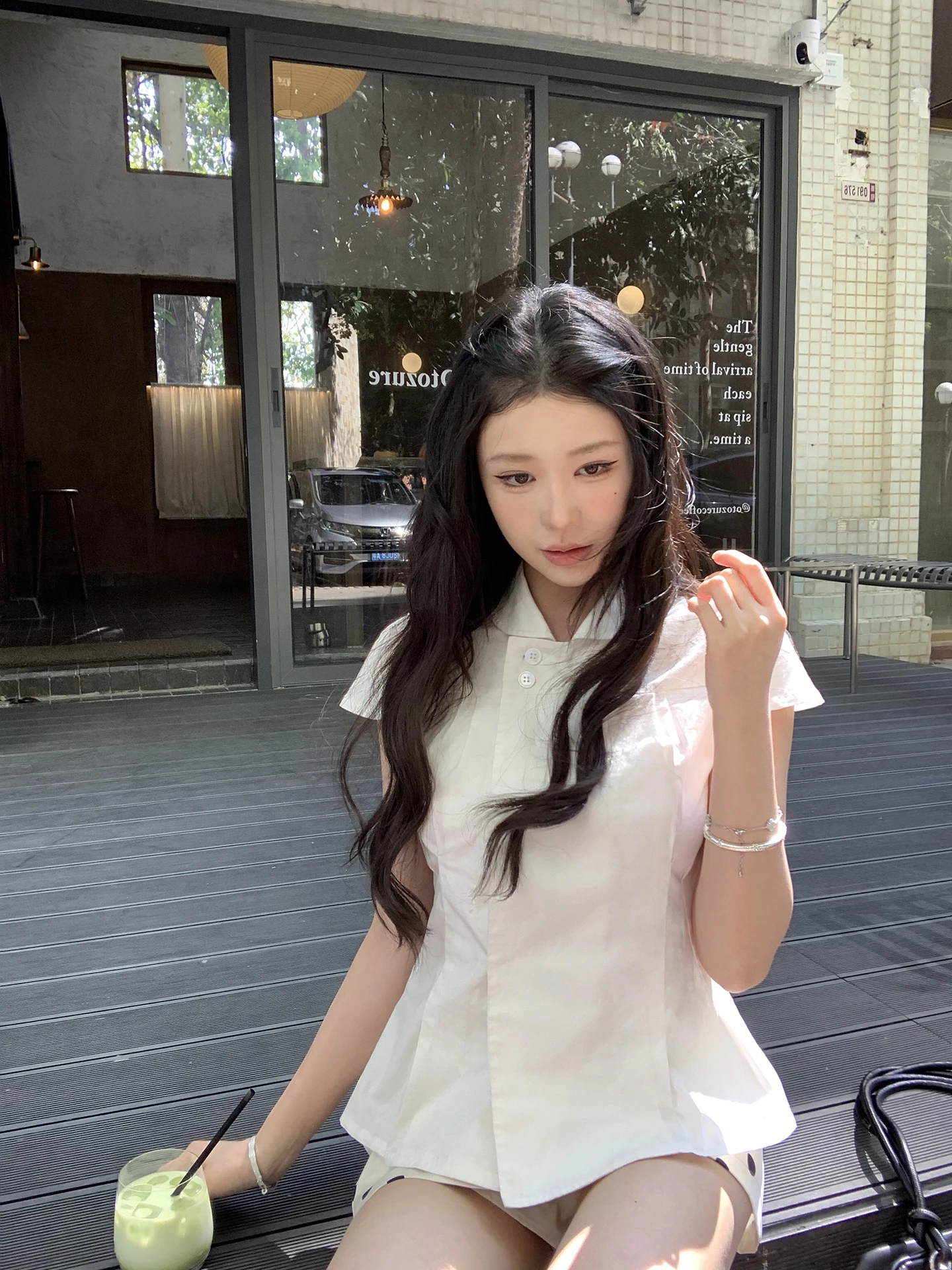 

Белая женская футболка с коротким рукавом, новый китайский дизайн, летняя новинка, повседневная модель из смесового хлопка для города