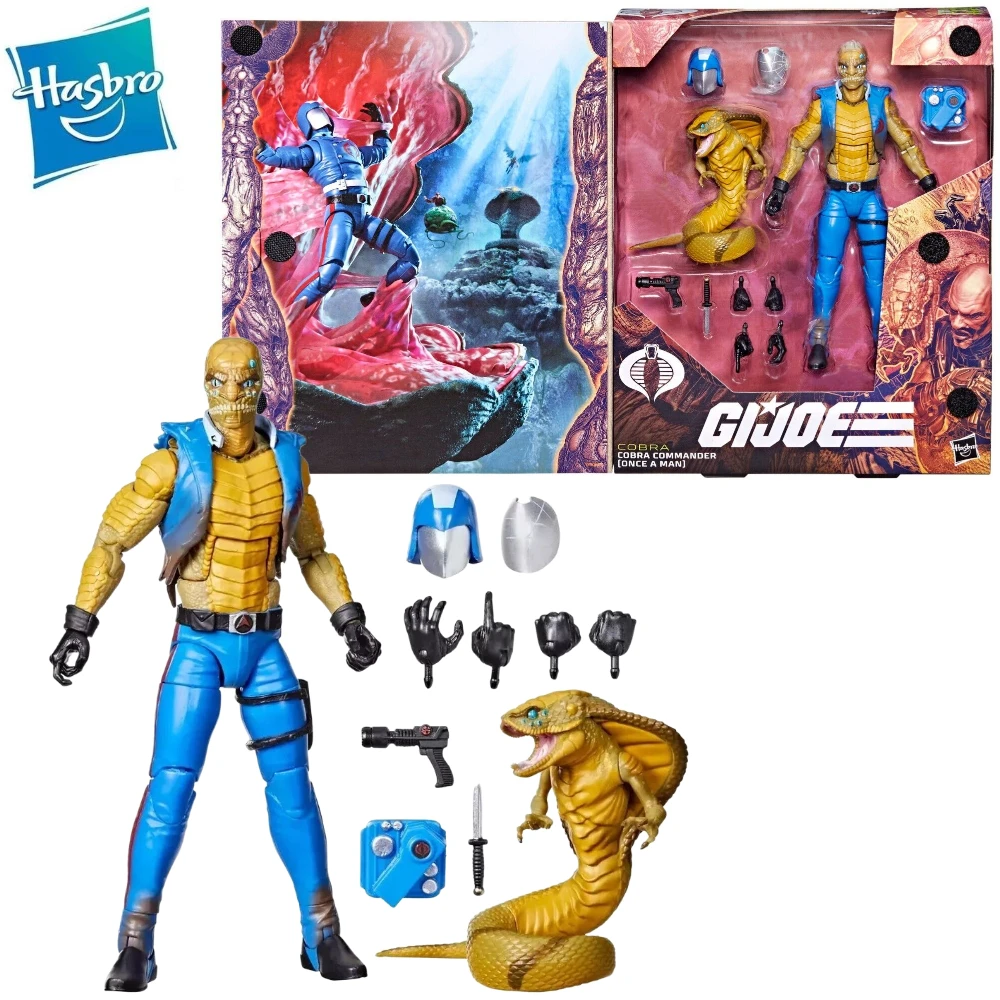 

In Stock G.I. Joe GI Joe Classified Series 130 Once A Man Cobra Commander Action Figure Model Toy Collection Hobby Gift