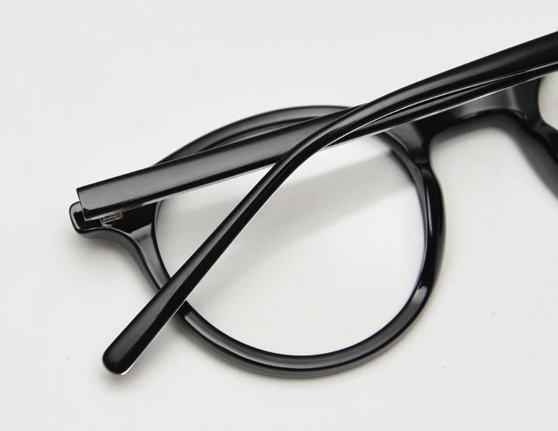 Kachawoo Polarisierte Clip-On-Sonnenbrille für Herren, TR90-Rahmen, Schwarz, Grün, Leopard, Retro, ovale Brille, Damen, UV400, abnehmbare Linse – Detail 9