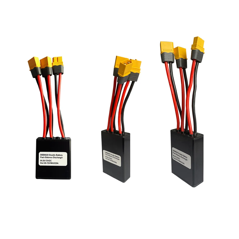 1pc Ebike Dual Battery Discharge Converter Switcher Module Increase Battery Capacity 20A/30/40A Module Balanced Discharge