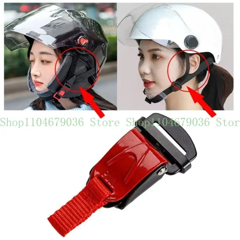 652F Helmets Quick Buckle Systems Chin Strap Adapter Full Face Helmets Buckle Helmets Strap Buckle for Motorcycle Helmets