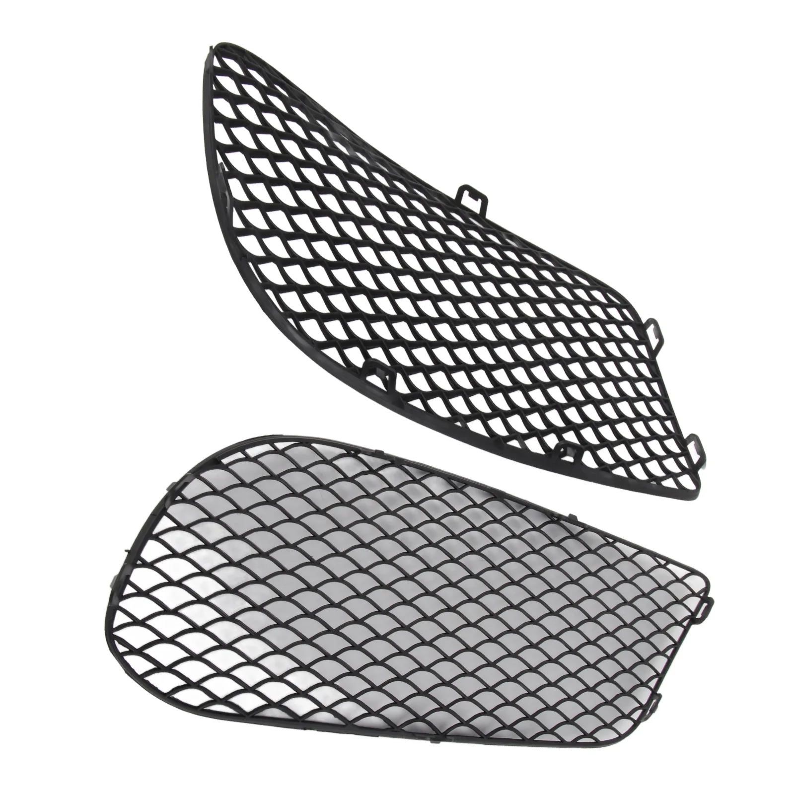 

Front Bumper Lower Fog Grille Cover Set for Benz E-Class C207 Coupe 2014-2016 AMG Sports Auto Front Bumper Accessory