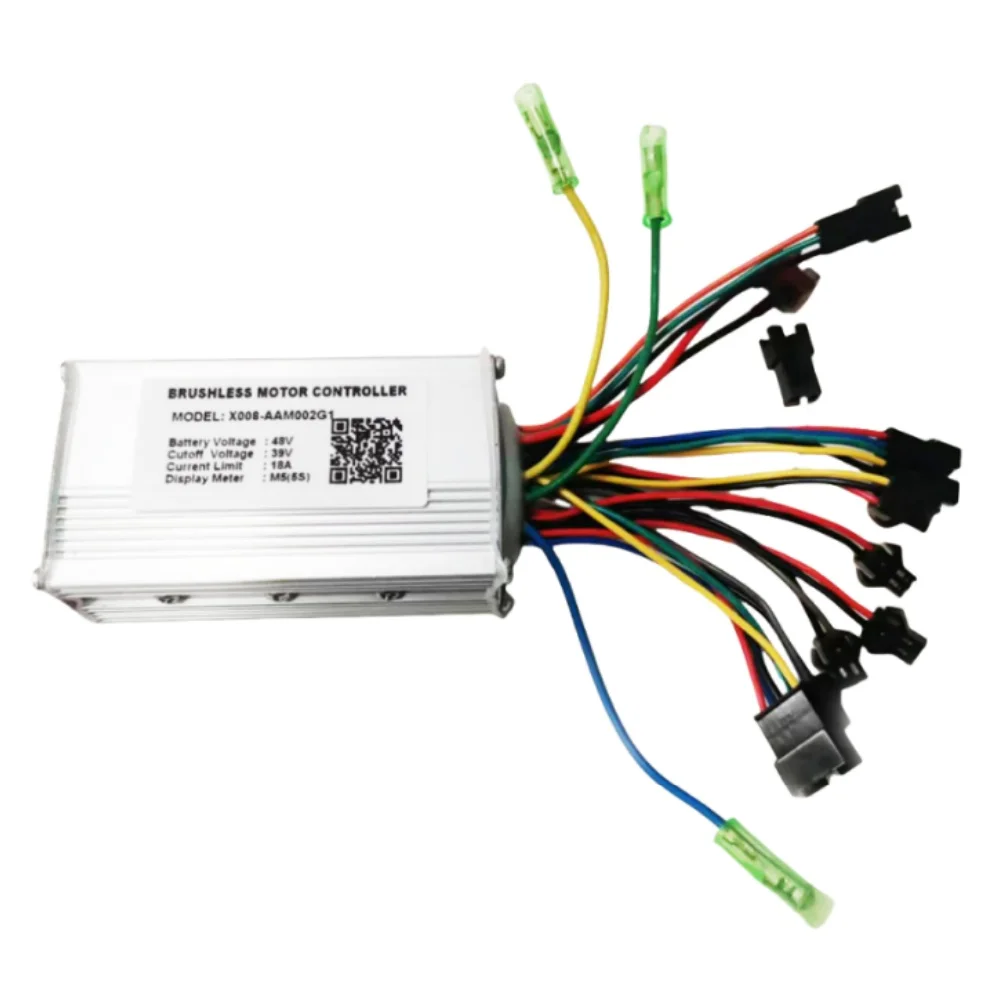 

Customized X008-AAM002G1 Brushless Motor Controller 48V 18A Electric Bicycle Conversion Kit Ebike Controller for M5(5S) Display
