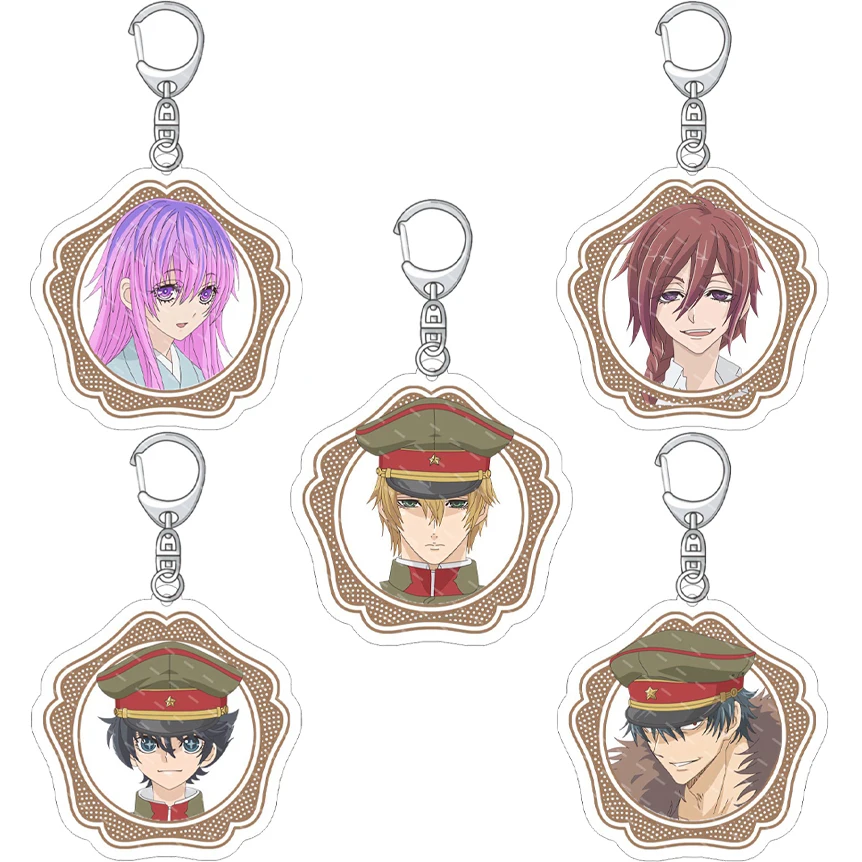 55MM Anime Iwamoto-senpai no Suisen Figure Kodō Iwamoto Kai Haramachi Sōichirō Amaha Acrylic Keychain Chrismas Cute Gifts