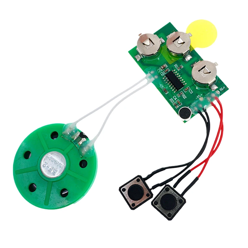 رقاقة بطاقات المعايدة DIY 120 ثانية قابلة للتسجيل وحدة رقاقة الصوت الصوتية القابلة للتسجيل رقاقة بطاقة المعايدة وحدة صوت قابلة للتسجيل