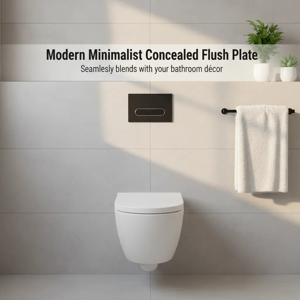 

Dual-Flush Actuator Plate for Concealed Cisterns UP300 / UP320 / UP720 Compatible with Geberit Sigma01/20/30 easy to clean