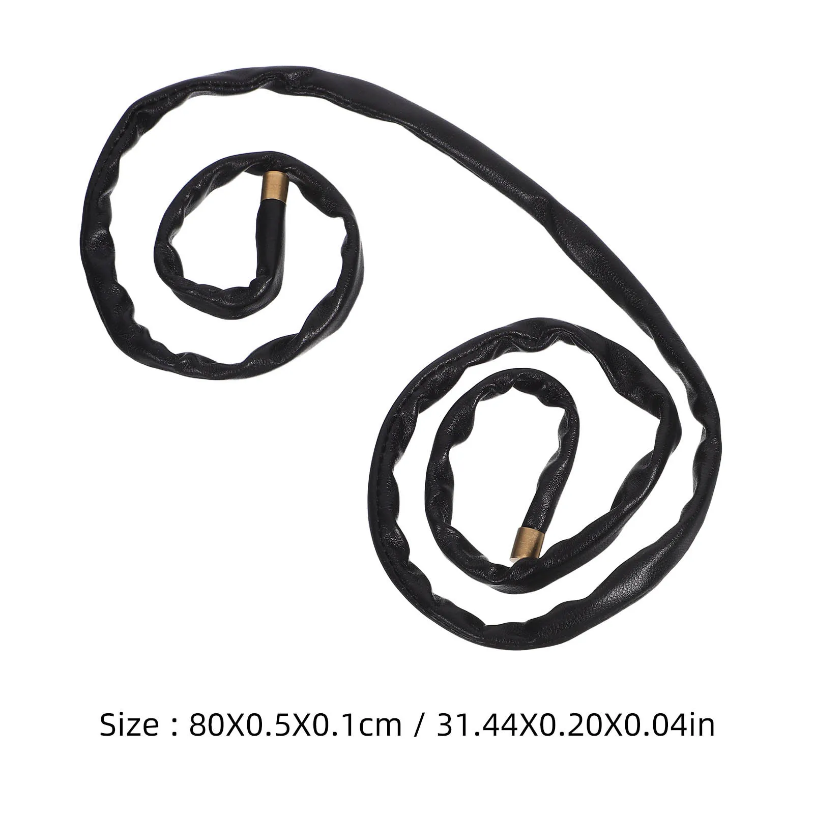 1 szt. Gumki do włosów z PU w kształcie mankietu dla kobiet, gumki do włosów z PU, urocze ozdoby do włosów, gumki do wiązania kucyka, akcesoria do włosów