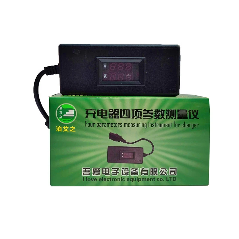 DC 5V-99V 0.1-9.9A Volt And Ampere Meter Detector For Smart Charger Lead Acid Gel Agm Lithium Battery Electric Car Motorcycle