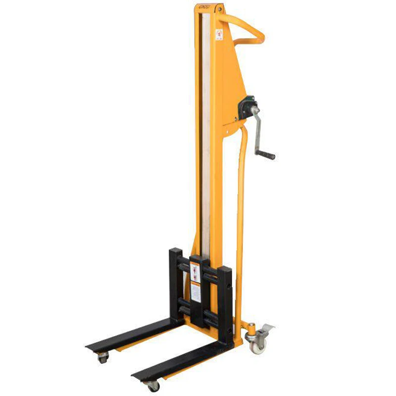 Mini Hand Pump Pallet Jack Portable Manual Lift Truck 120KG 200KG Lightweight Loading Unloading Platform