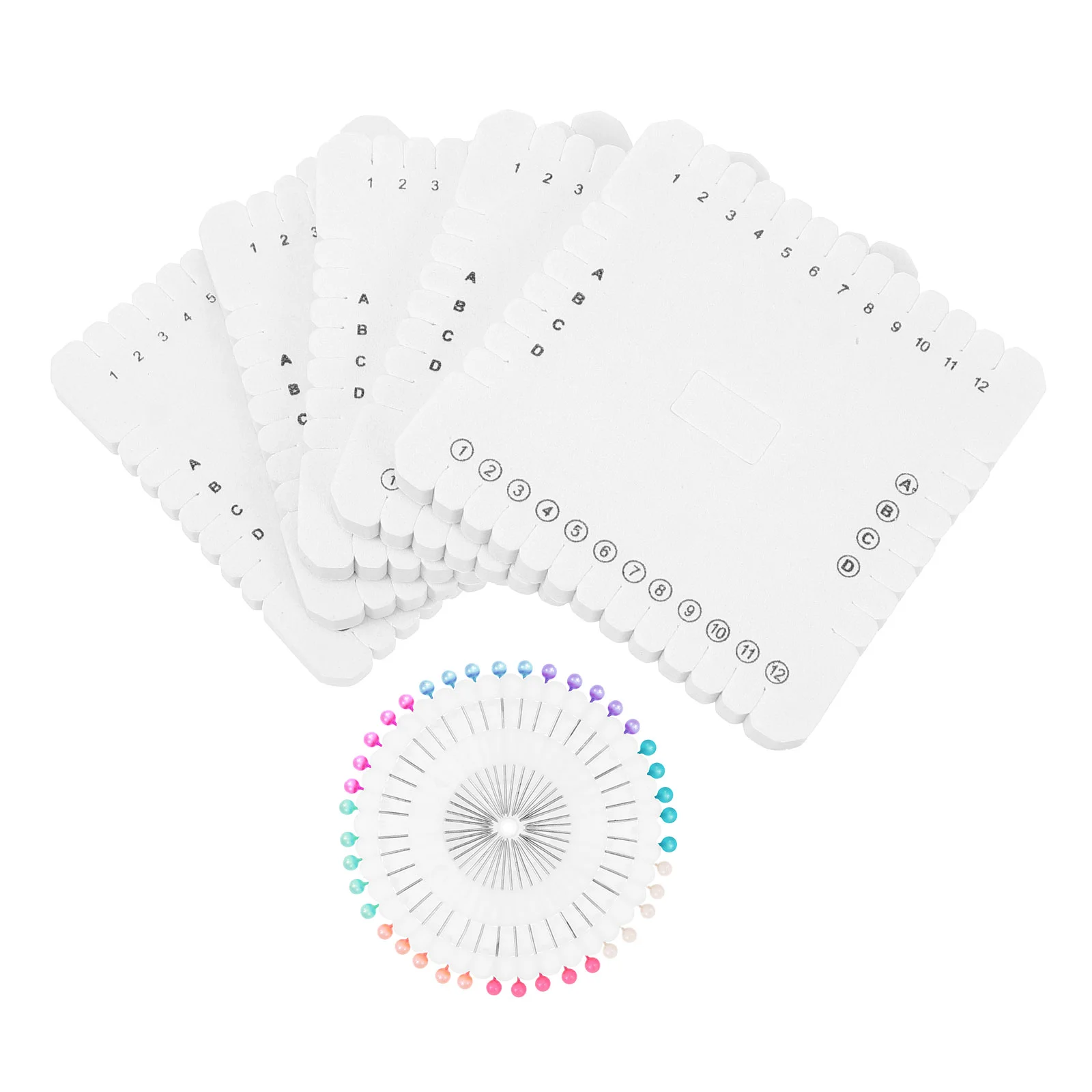 

Woven Positioning Board Kit Bead Square Braiding Discs Drawstring Cord DIY Craft Tool Kumihimo Plate Bracelet Making Tools