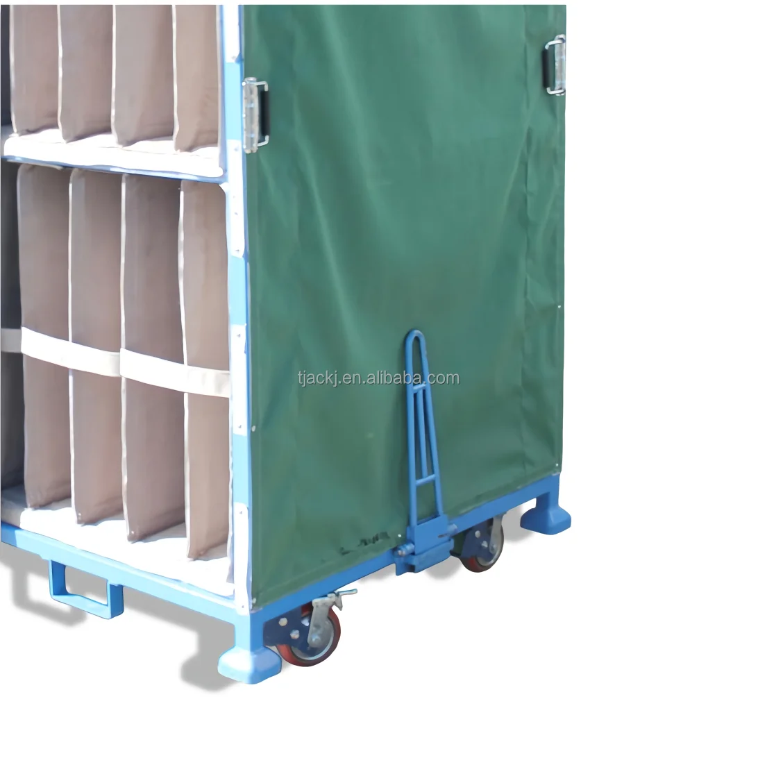 Quality Guaranteed Steel Q235B Powder Coated Stacking Logistics Container With 500kg Capacity For Car Parts