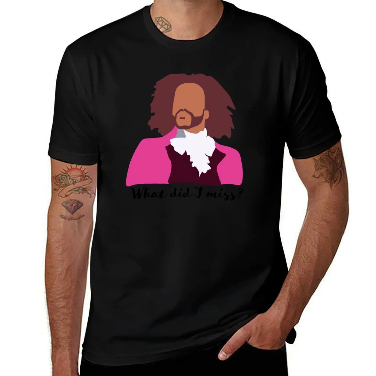 Daveed Diggs as Thomas Jefferson T-Shirt Blouse tees fashion shirts shirts graphic shirts men