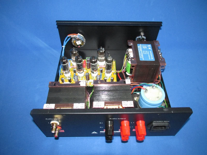 

6N2+6AQ5/6005 Dynaco bile duct push-pull circuit power amplifier stereo, output power up to 10W