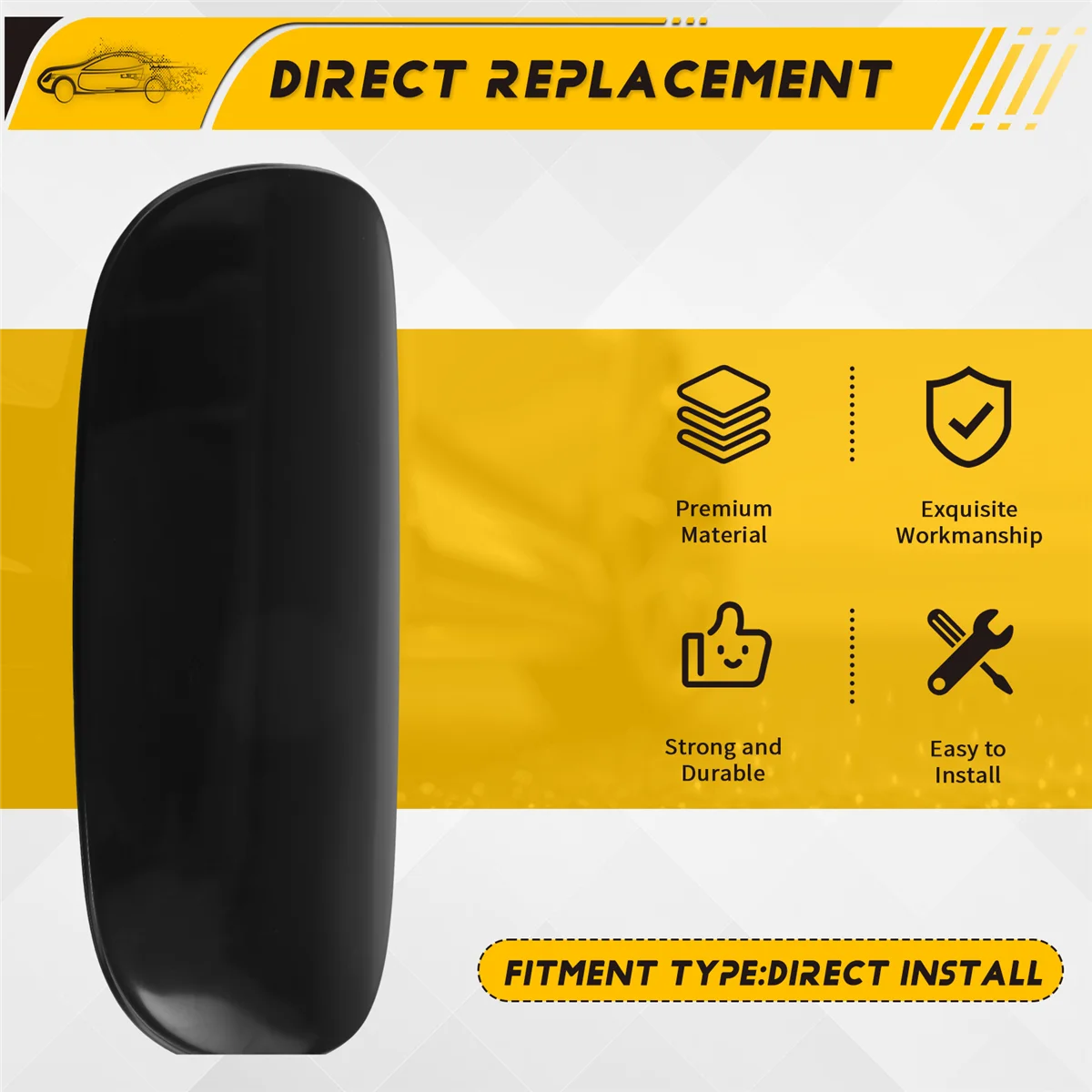 

Stylish For Mercedes-Benz C300 C350 C400 C43 2015-2020 Fuel Door Fuel Filler Door Tank Lid Gas Cover 2057570106 Brand New