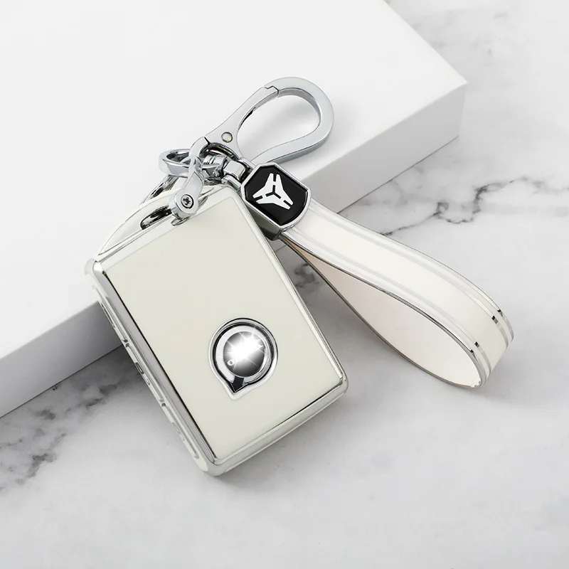 For Volvo XC40 XC60 S90 XC90 V90 T5 T6 T8 S90L Key Case Cover Shell Fob Car Smart Key Protector Bag Holder Accessories