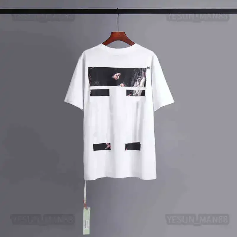 مصمم التي شيرت رجل إمرأة تي شيرت نسخة عالية الجودة الملابس فضفاضة تيز بلايز رجل عادية الشارع الكتابة على الجدران قميص قصير الأكمام