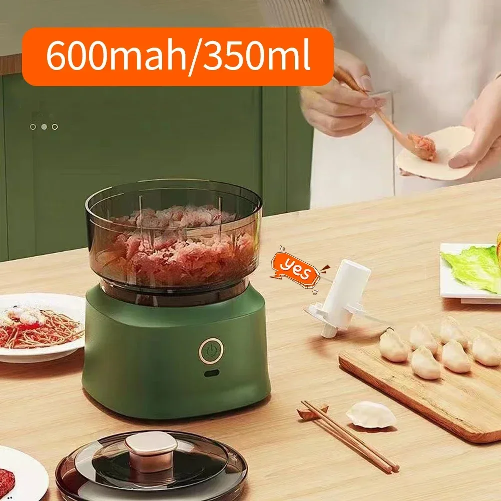 多機能電気食品チョッパー,キッチンブレンダー,家庭用電気ガーリック泡立て器,補助食品機