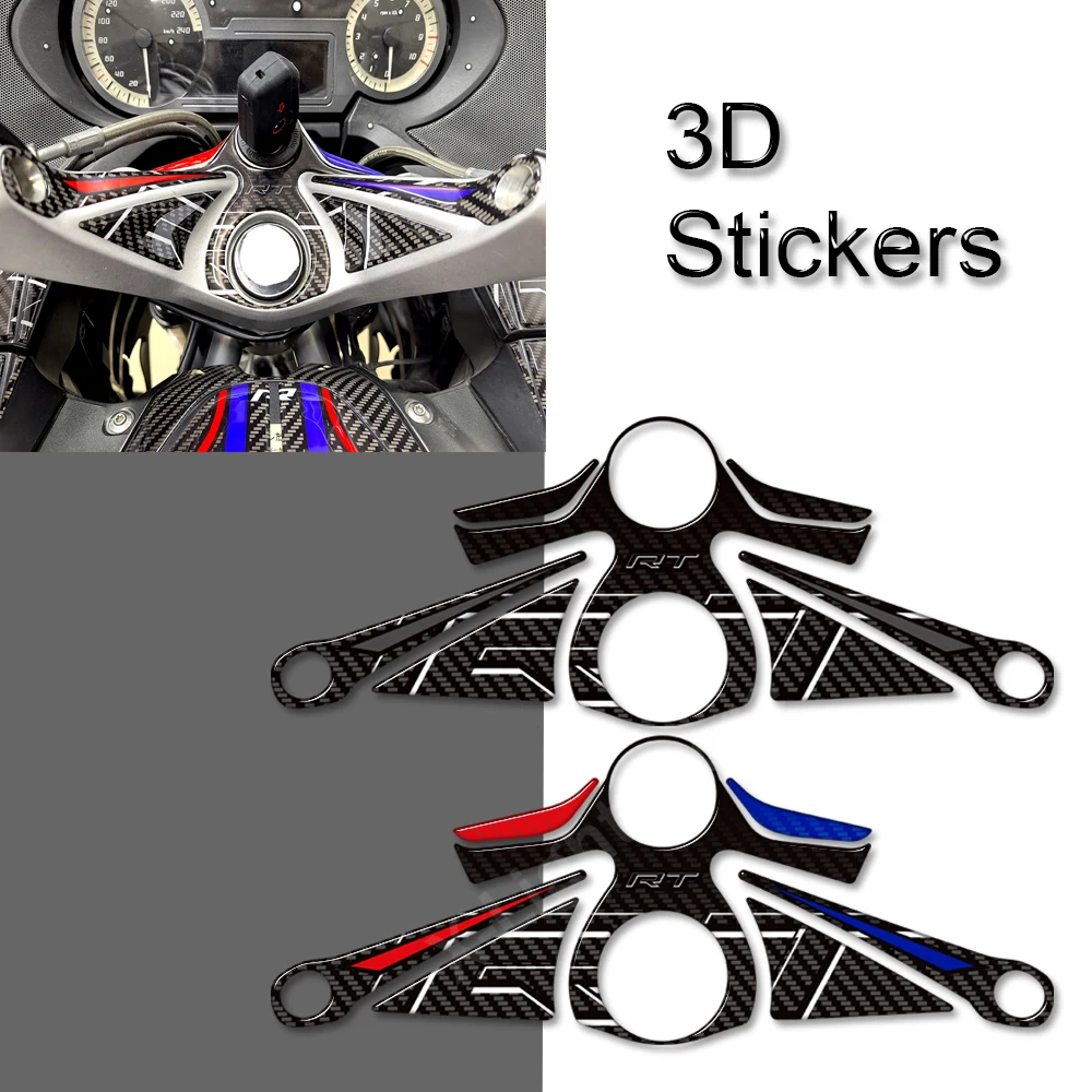 Motocykl do BMW R1250RT R 1250 RT Protector Tank Knee Pad Grips Gas Fuel Oil Stickers Zestaw naklejek na bagaż Bagażniki Błotnik