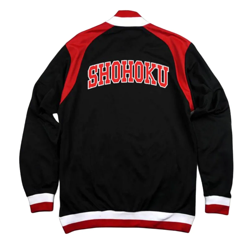 Anime Slam Dunk Shohoku Jacke Trikot Miyagi Sakuragi Rukawa Mitsui Basketball Sweatshirt Sportswear Cosplay Hoodies Reiß verschluss