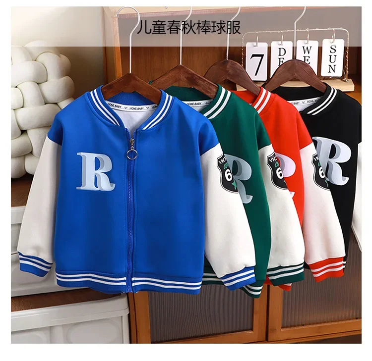 Baby's Clothes Children's Jackets Baseball Uniforms and New Sportswear Celebrity Modelstops for Boys and Girls 5-day Shipping