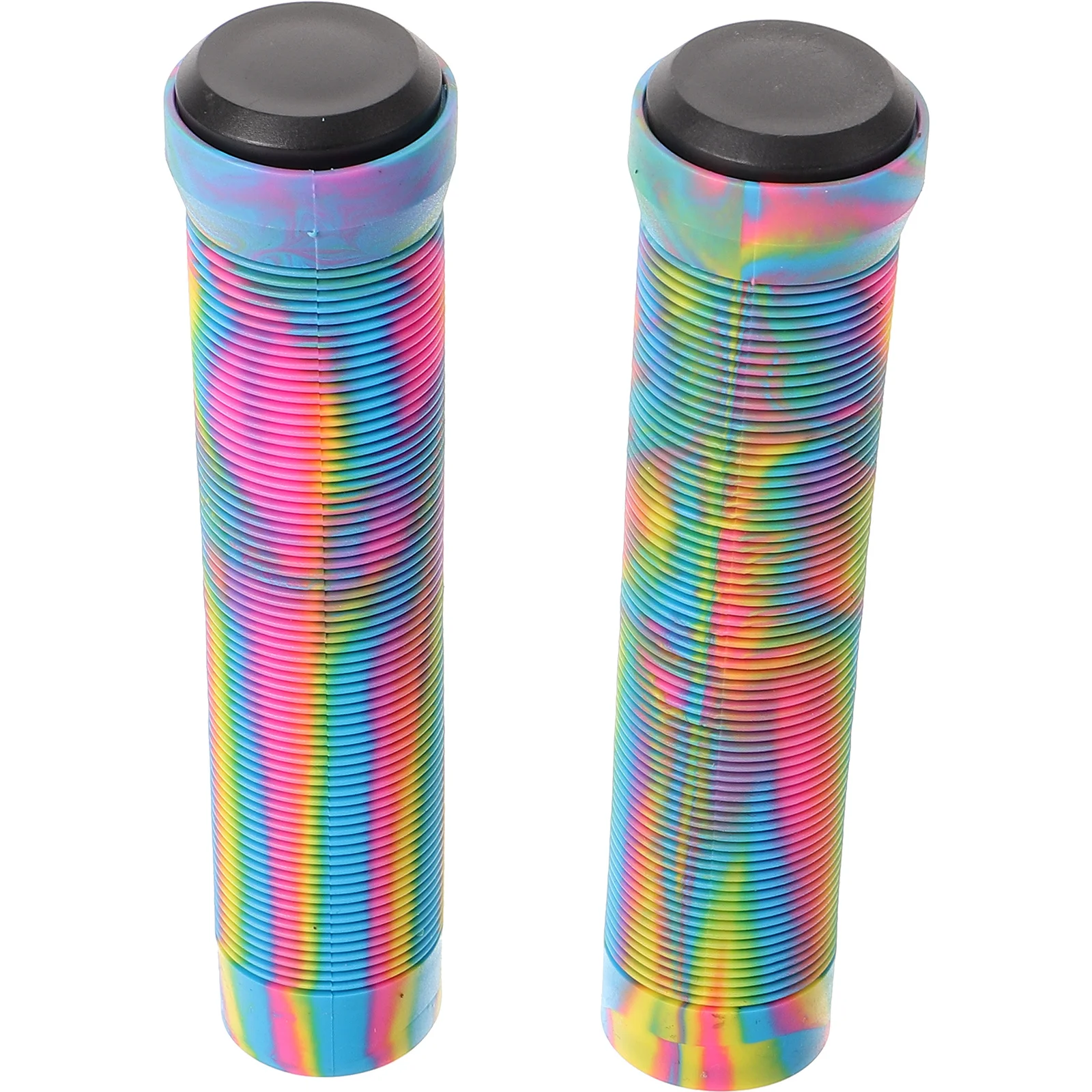 

1Pair Anti-Slip Shockproof Handlebar Grips Comfortable Bicycle Handle Grip Rubber Material for Mountain Bike Road Cycling