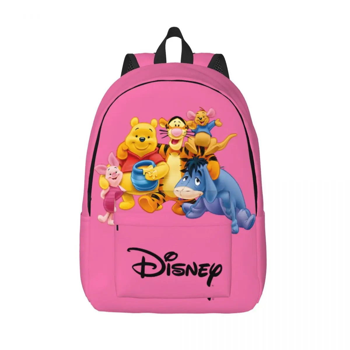 Back To School Gift Famous Disney Movies Retro Washable Handbag Winnie Versatile Teen Girl Boy Men Women Adult Rucksack Travel