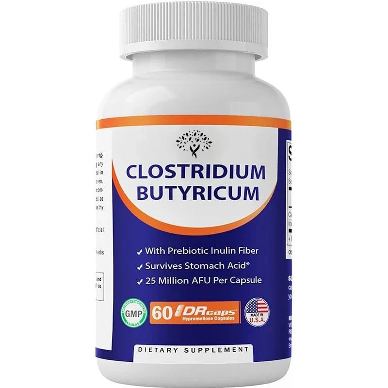 

Витамин Кostridium Butyl 25 миллионов — Gut — 60 капсул Dr — изготовление из пробиотического инсулинового волокна