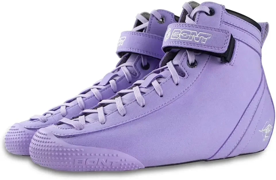 Parkstar Vegan Lavender Suede Professional Roller Skates for Park Ramps Bowls Street - Rollerskates for Outdoor and Indoor