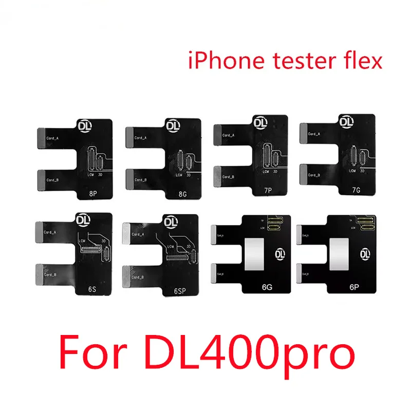 LCD Screen Tester Flex Cable For DL400 Pro For iPhone 7 8 Plus X XS Max XR 11 12 14 15 Pro Max 16 13 Pro 14 14plus