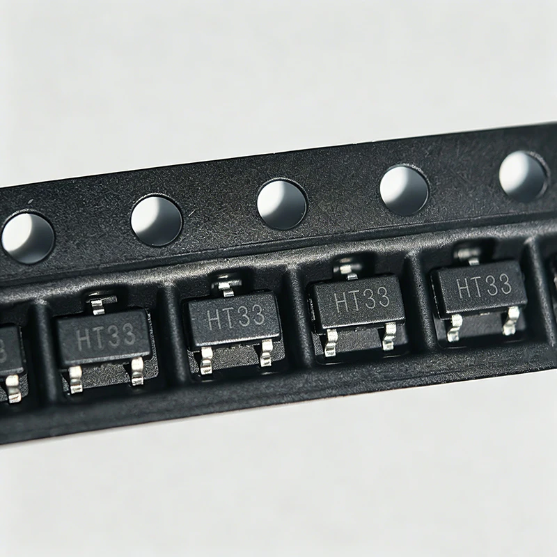 10pcs 100% brand new original genuine HT33 HT7533S HT7533 SOT-23 low dropout linear regulator LDO chip HT7533-1 3.3V100mA