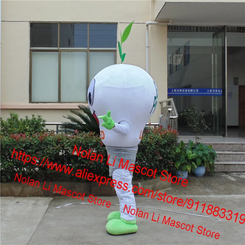 Hot Sales Light Bulb Mascot Clothing Cartoon Character Role-Playing Carnival Fancy Dress Advertising Game Adult Gift 1305