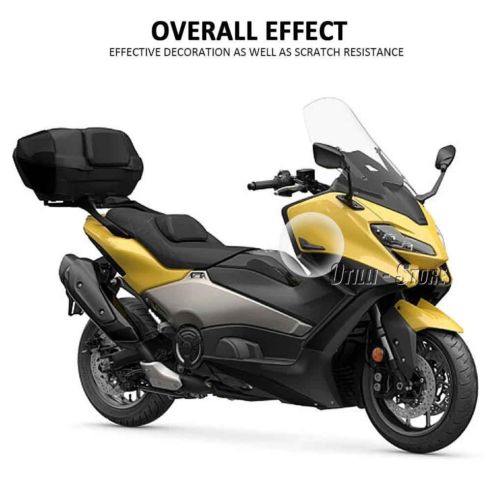 Bande de protection pour YAMAHA TMAX 2022 TAMX560 T-MAX 2023 T-Prévention 560 Nouveau 560 560 Gratter Guard Side Guards Edge Protector Autocollant