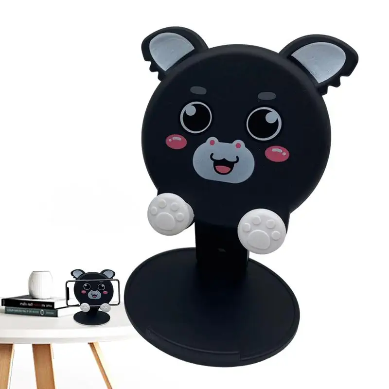 

Foldable Cell Phone Stand Pig Bear Tiger Cell Phone Holder Cell Phone Stand For Desk Cute Desk Phone Stand Desktop Phone Holder