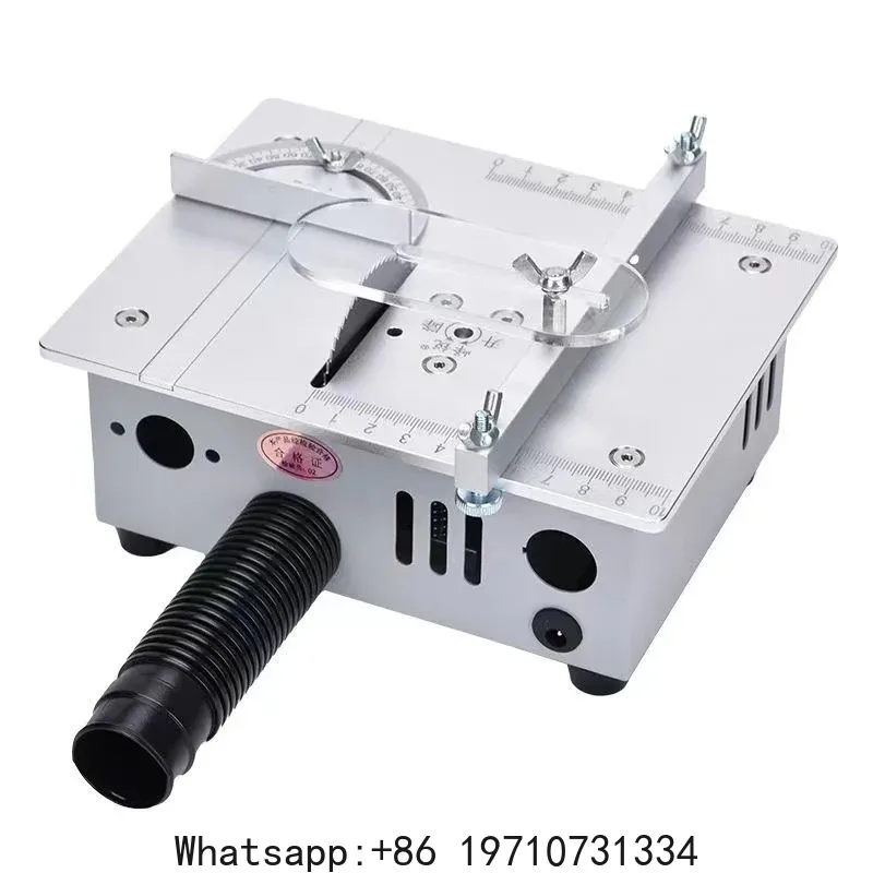 New 96W Mini Desktop Saws Multifunction Table Saw Woodworking Bench Lathe Cutter Machine Small Household DIY Cutting Tool S3 S2