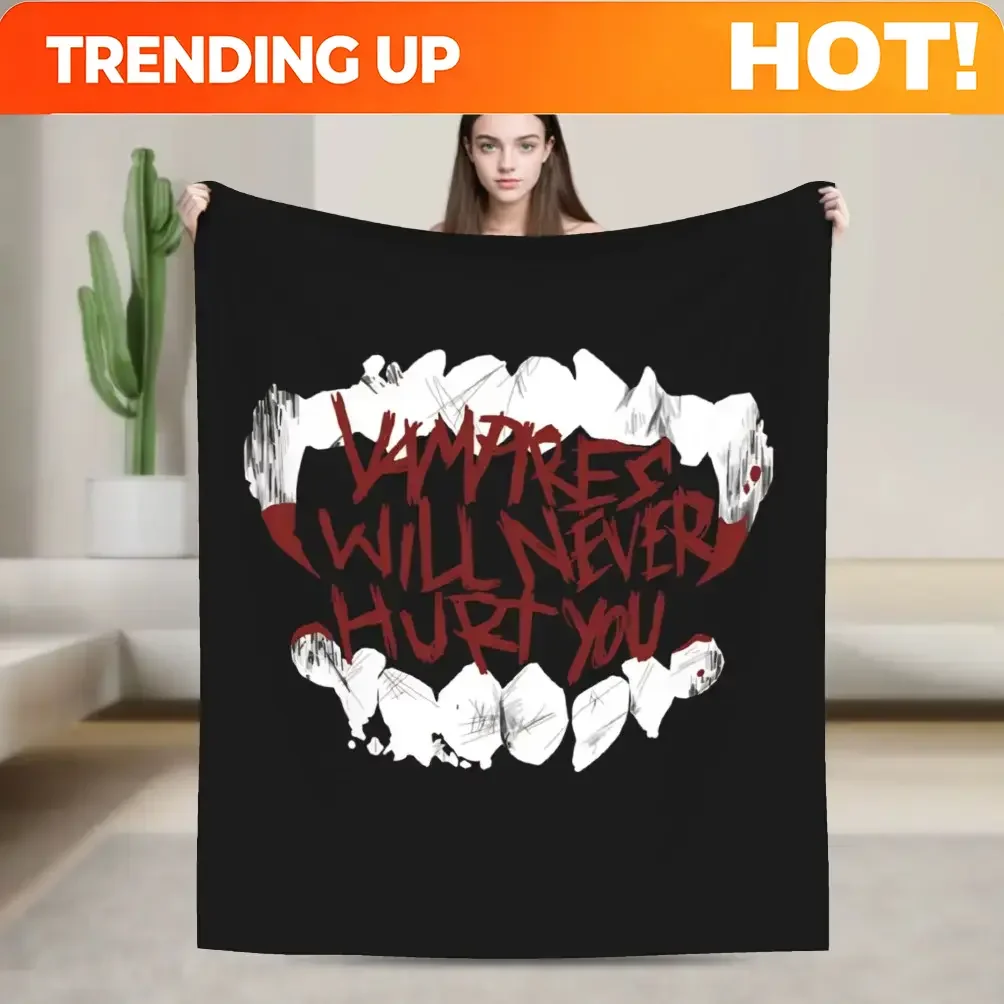 Customize My Chemical Romance Band Blanket Music Super Warm Aesthetic Blanket For Bedroom Camping Bedspread Bed Cover A multi-fu