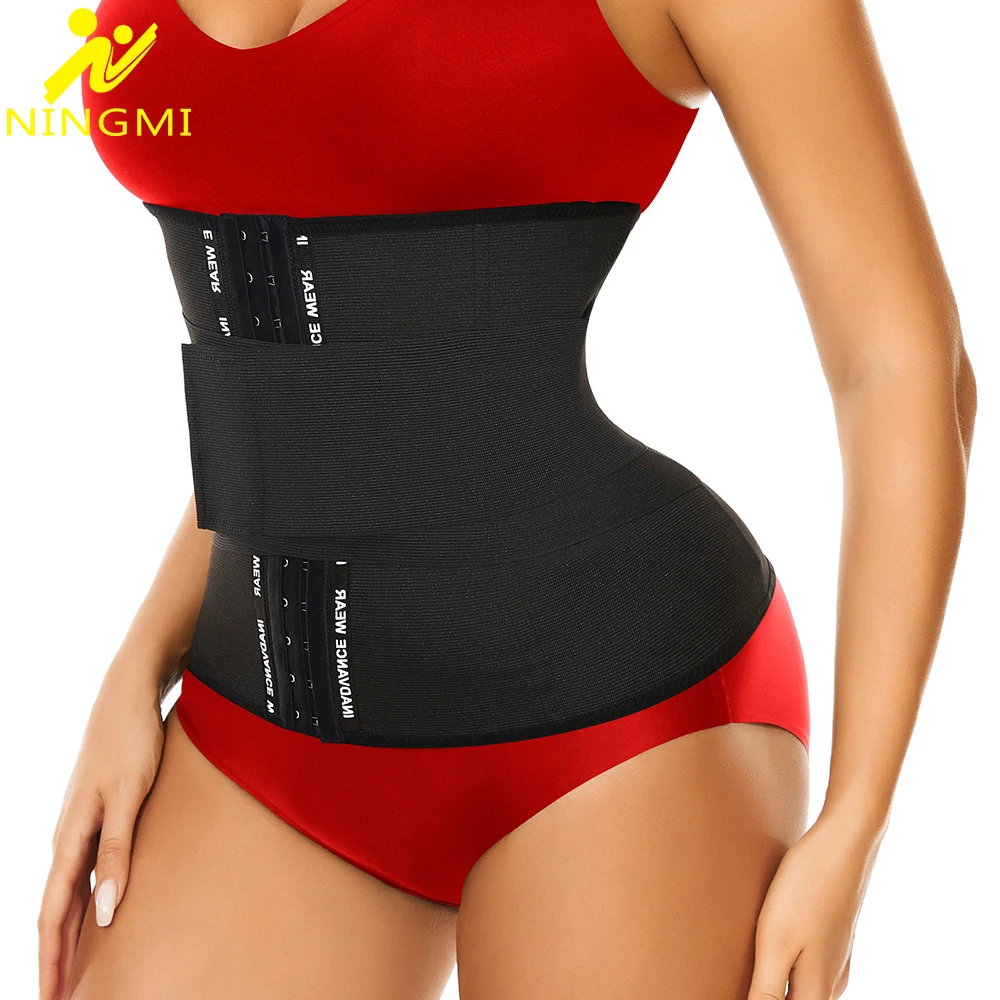 NINGMI Waist Trainer for Women Body Shaper Wight Loss Belt Waist Cincher Women Waist Support Belt Slimming Belt