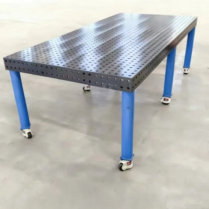 New 3D Welding Workbench Station with Cast Iron or Steel Surface Nitriding Treatment No Power Required Customizable Size for