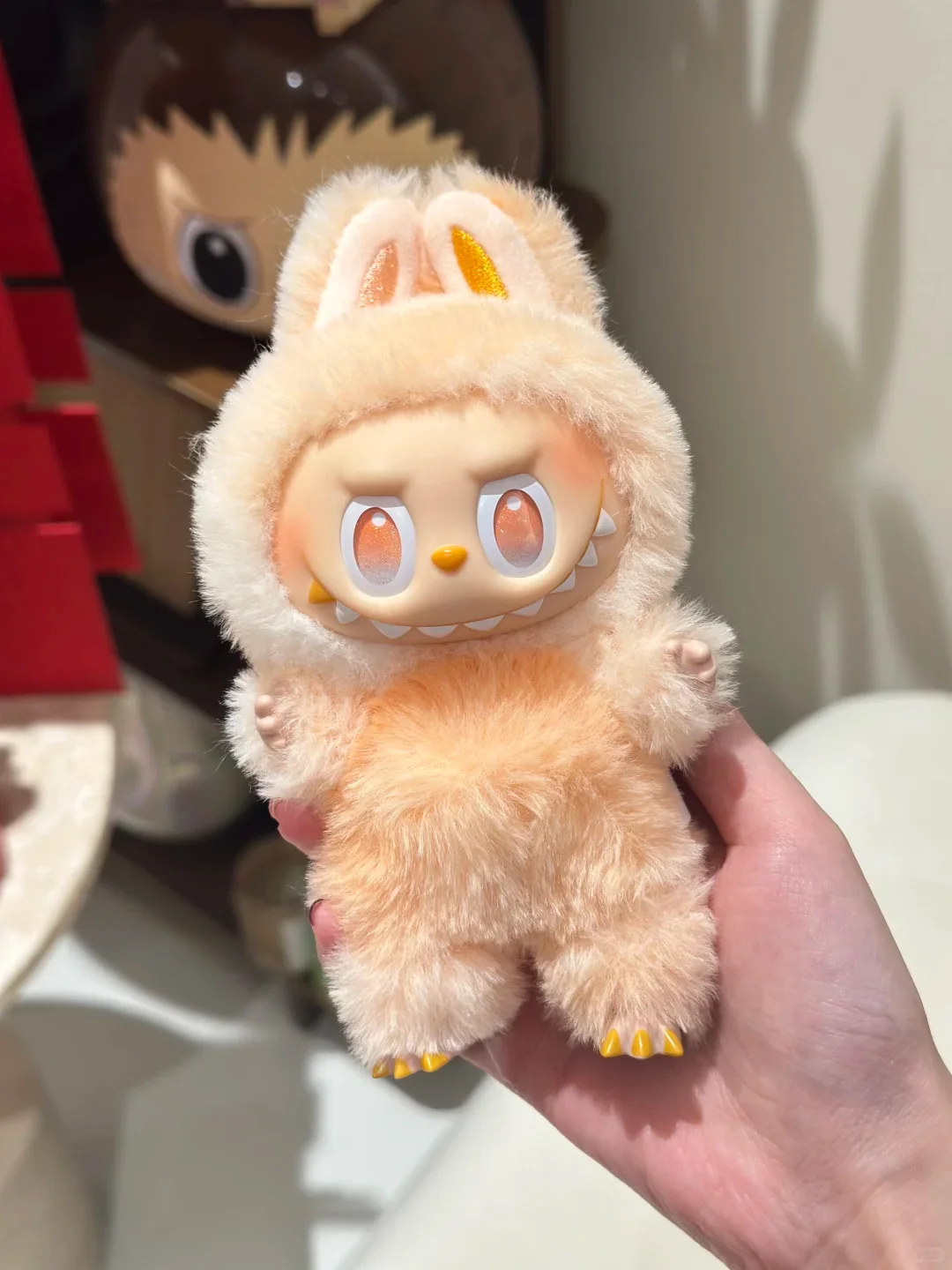 

POP MART LABUBU Blind Box THE MONSTERS Big into Energy Vinyl Plush Pendant Mystery Box Kawaii Anime Action Figure Toys For Girl