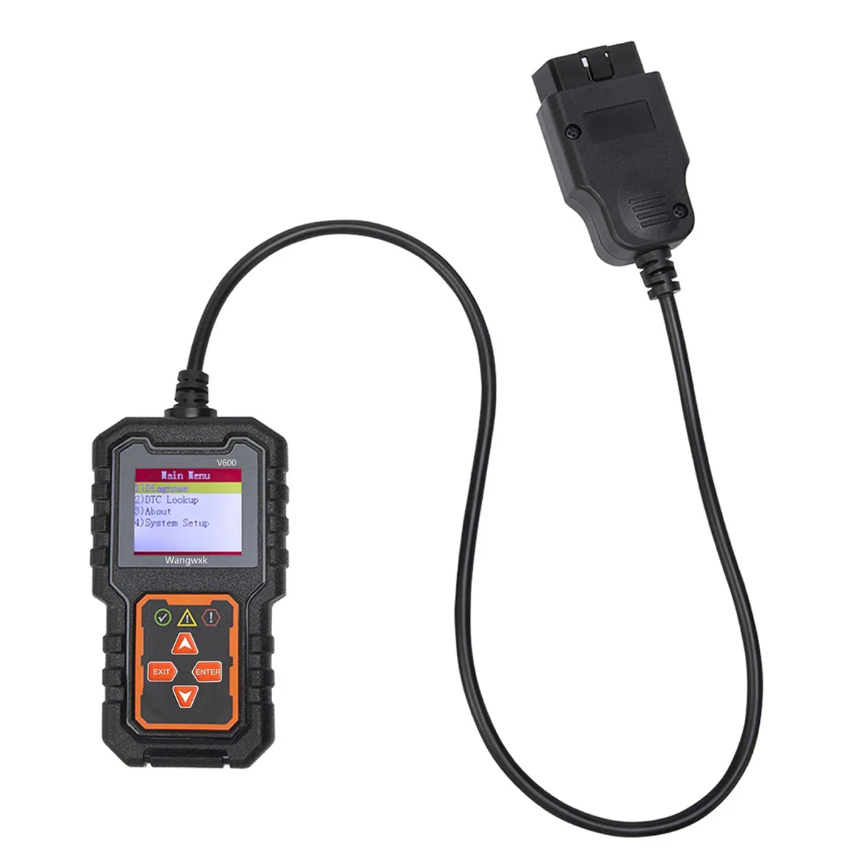 Engine Battery O2 Sensor EOBD OBD 2 Scanner Fault Code Clear Digital Display OBD2 Code Reader Car Diagnostic Tools V600