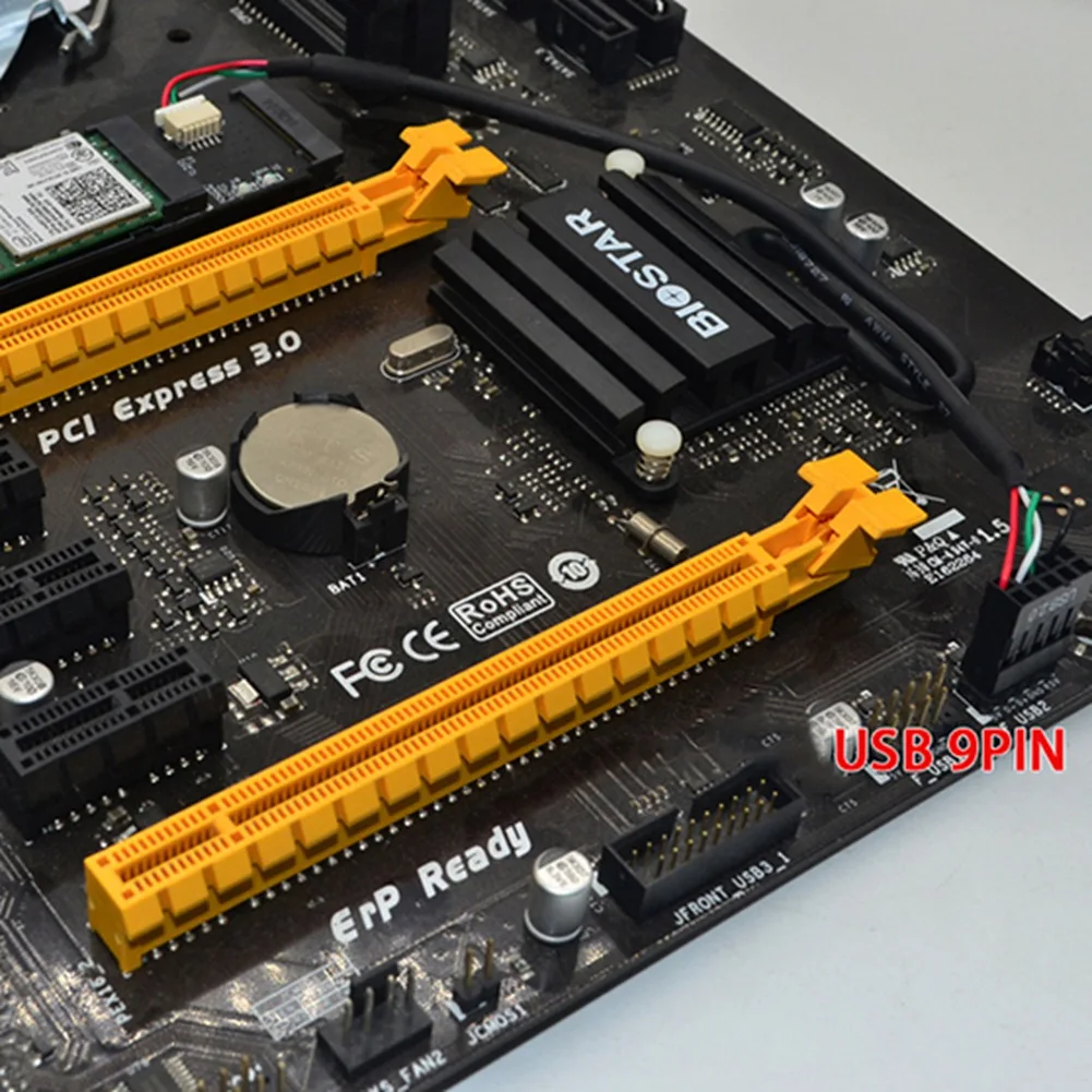 

A45F-1 Set M.2 KEY-M To KEY A-E/E Riser Card Black For M.2 NGFF PCIE Protocol Wireless Network Card Module
