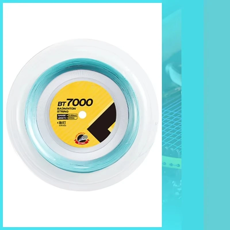 New Arrival High-Quality 200m 0.68mm Durable Badminton String Brand TAAN BT7000 Nylon String for Badminton Racket