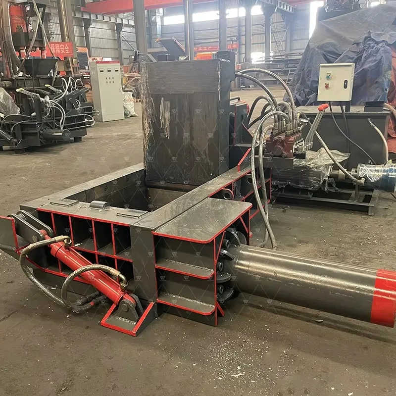 YG Customized Stainless Steel Scrap Briquetting Machine Automatic Cnc Milling Metal Shavings Compactor Metal Chip Briquetting Pr