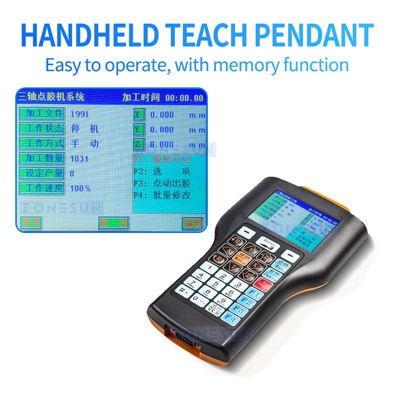 ZONESUN Auto dispersion glue machine  Adhesive dispensing Machine Paste Sealant Dispensing Machine ZS-GD