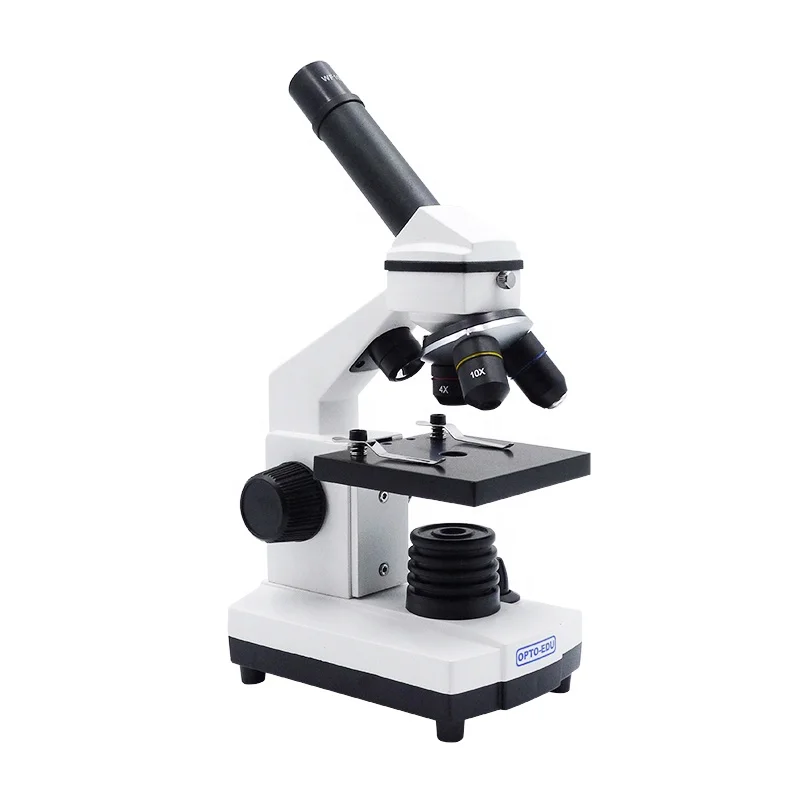 OPTO-EDU A11.1509 40x-640x Monocular Biological Microscope/ Student Microscope/ Compound Microscope