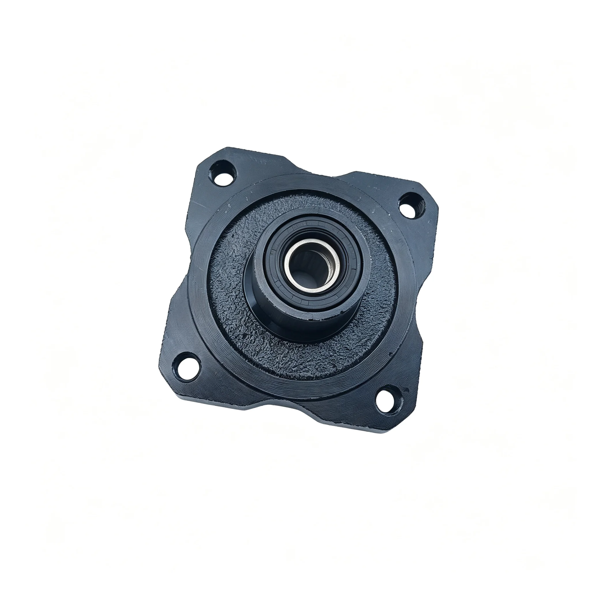 4 Stud 110mm PCD Front Bearing Wheel Hub Flange Hub Seat Replacement Part For DIY Build ATV Go‑Kart Quad 4 Wheeler Buggy